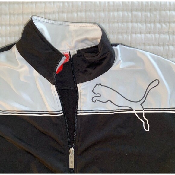 Puma track Jacket black/white XL - Picture 2 of 7